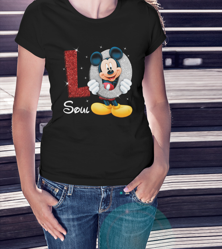 Mickey Mouse Love Soul T-Shirt