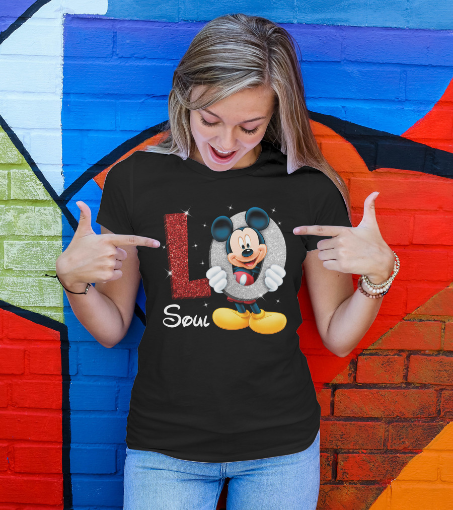 Mickey Mouse Love Soul T-Shirt