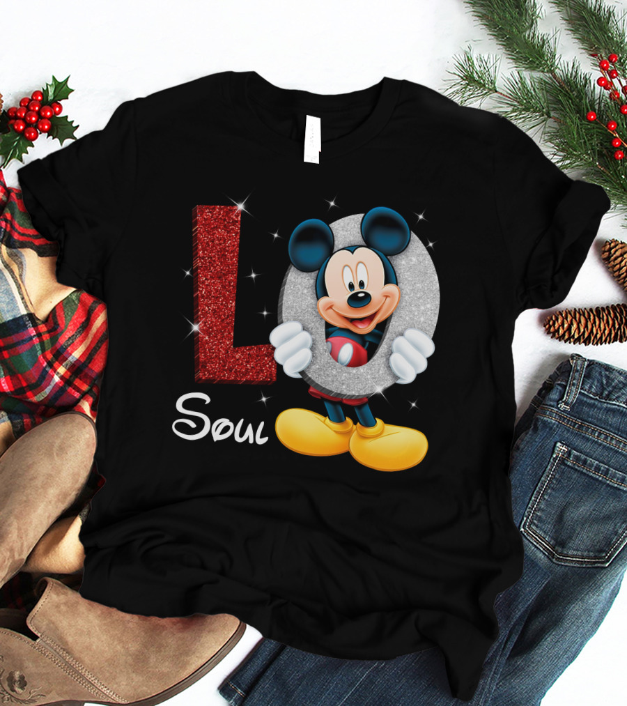 Mickey Mouse Love Soul T-Shirt
