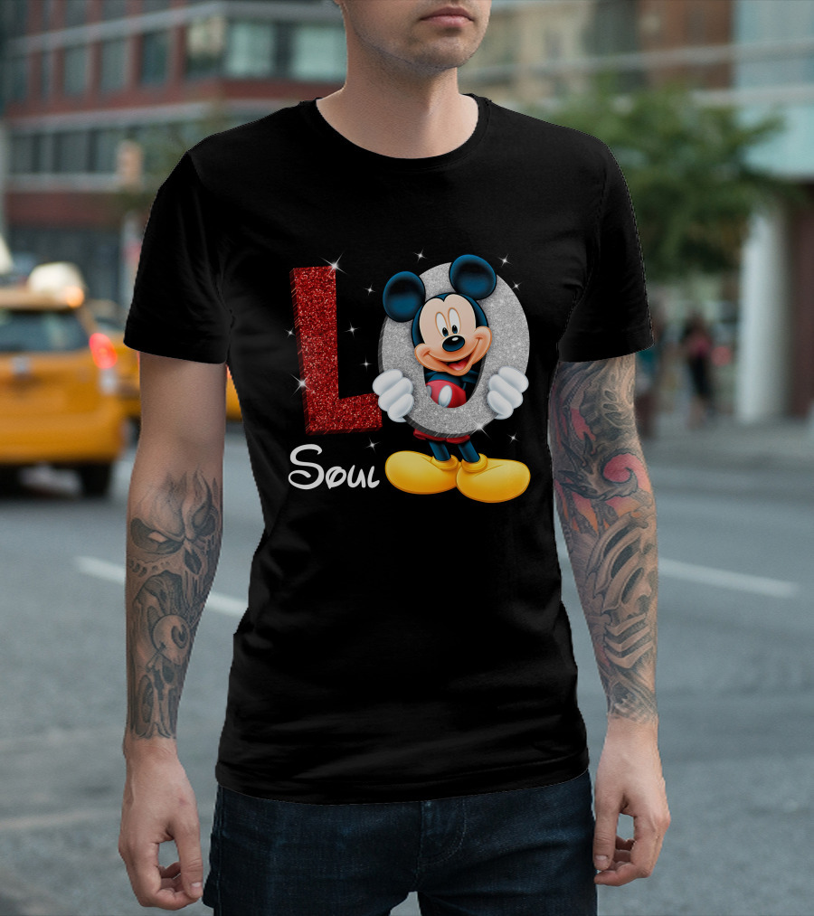 Mickey Mouse Love Soul T-Shirt