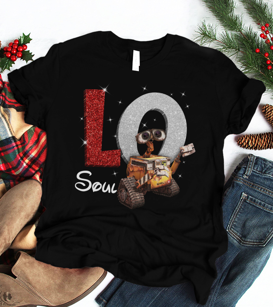 Love Soul Wall-E Pixar Movie Fan T-Shirt