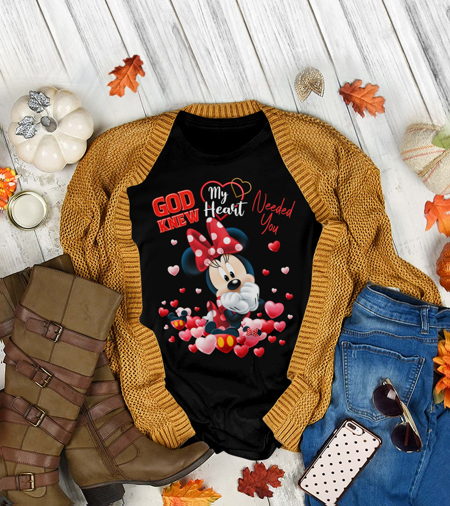 God Knew My Heart Needed You Minnie T-Shirt