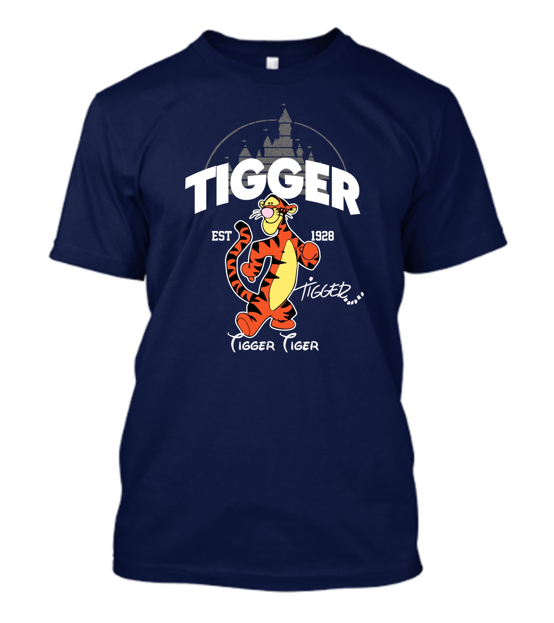 Tigger Tiger Castle Est 1928 T-Shirt