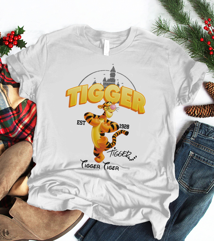 Tigger Est 1928 Tigger Tiger T-Shirt