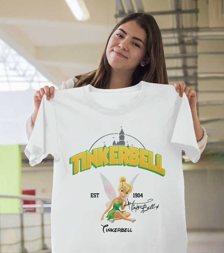 Tinkerbell Est 1904 Castle Wings T-Shirt