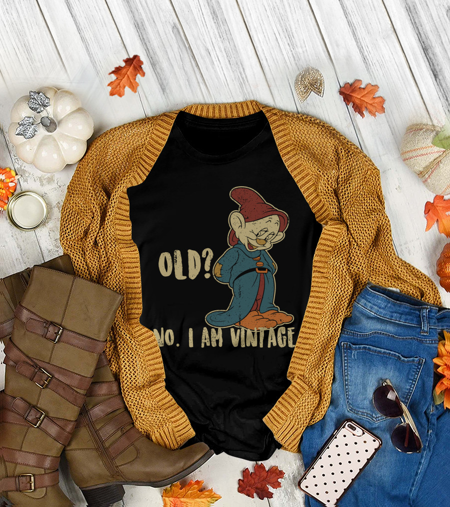 Dopey Old No I Am Vintage T-Shirt