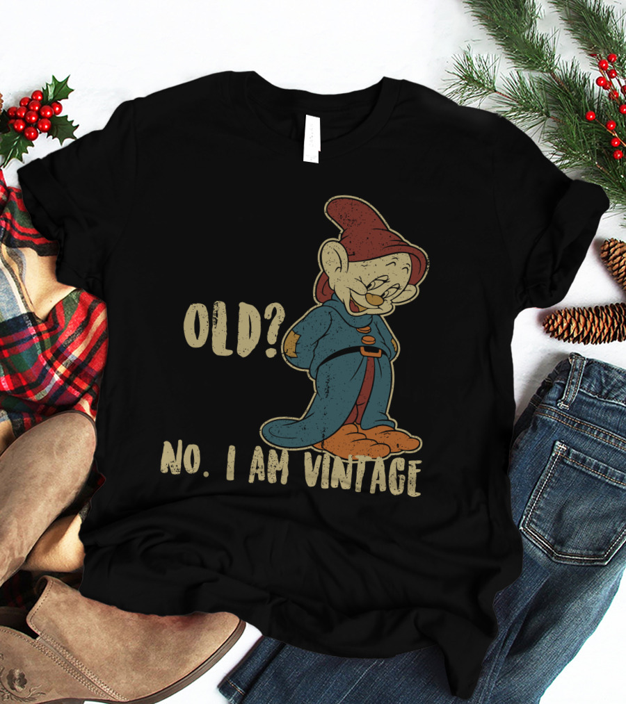 Dopey Old No I Am Vintage T-Shirt