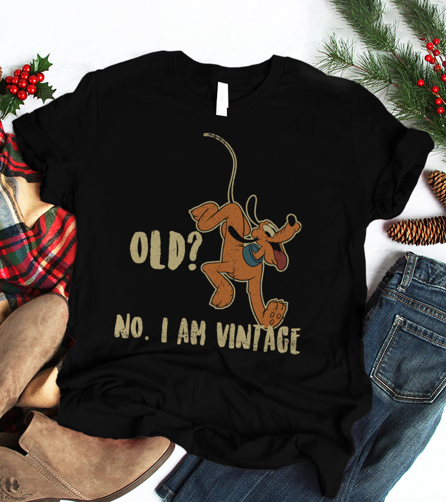 Pluto Old? No I Am Vintage T-Shirt