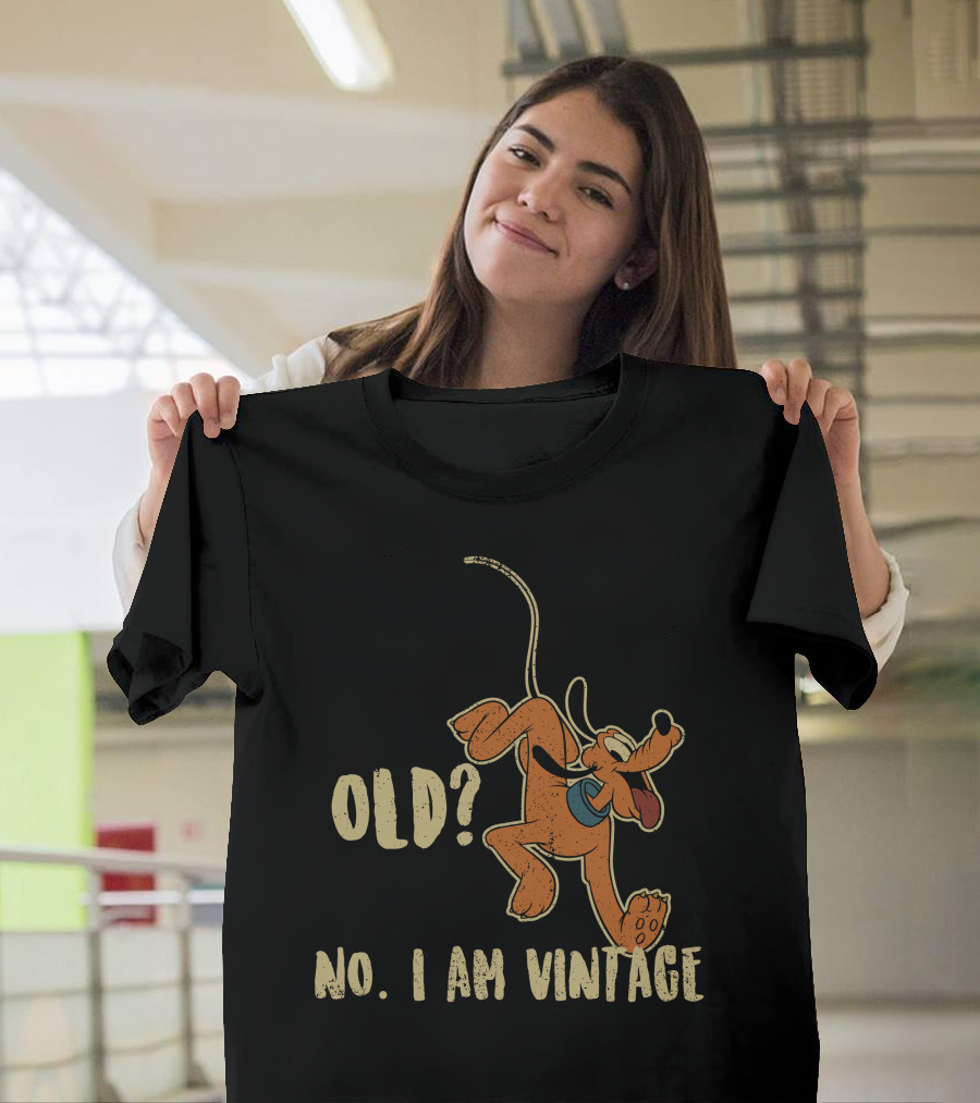 Pluto Old? No I Am Vintage T-Shirt