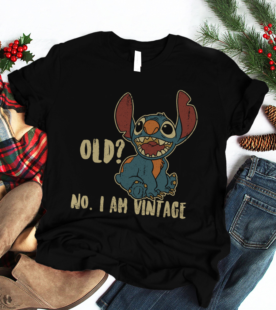 Stitch Old? No. I Am Vintage T-Shirt