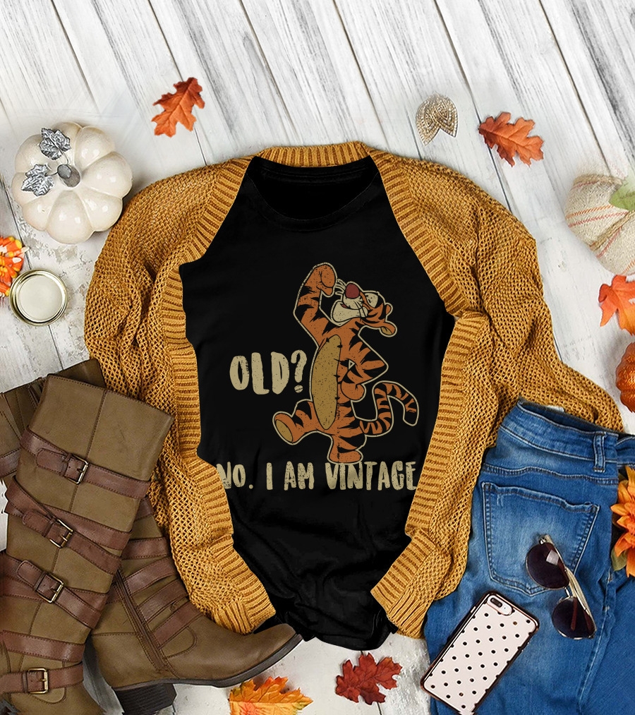 Tigger Old? No I Am Vintage T-Shirt