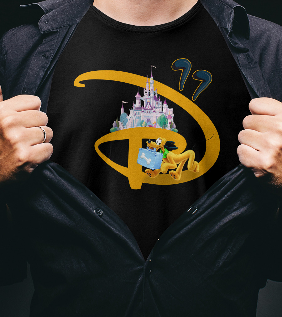 Disney Pluto Castle Adventure T-Shirt