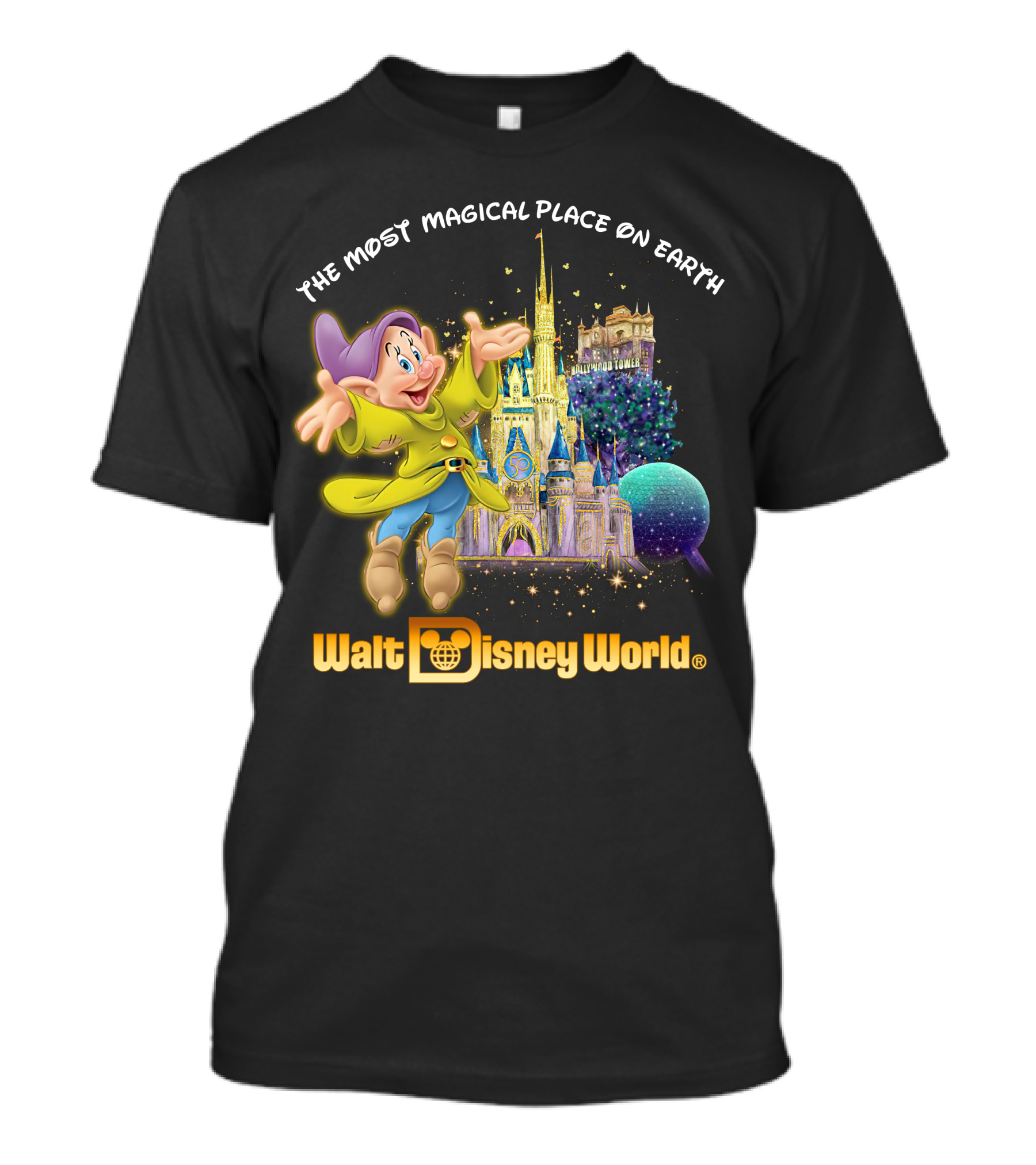 Dopey The Most Magical Place On Earth Walt Disney World T-Shirt