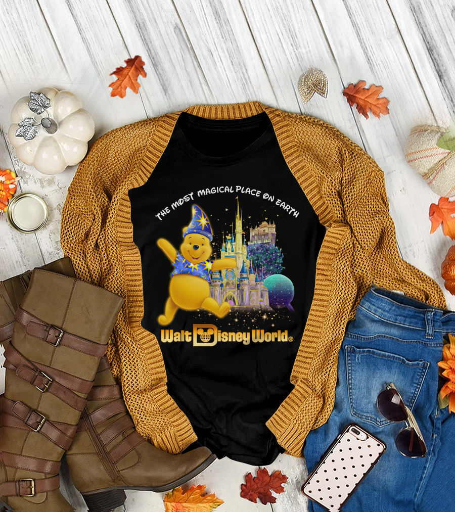 Walt Disney World The Most Magical Place On Earth Pooh T-Shirt