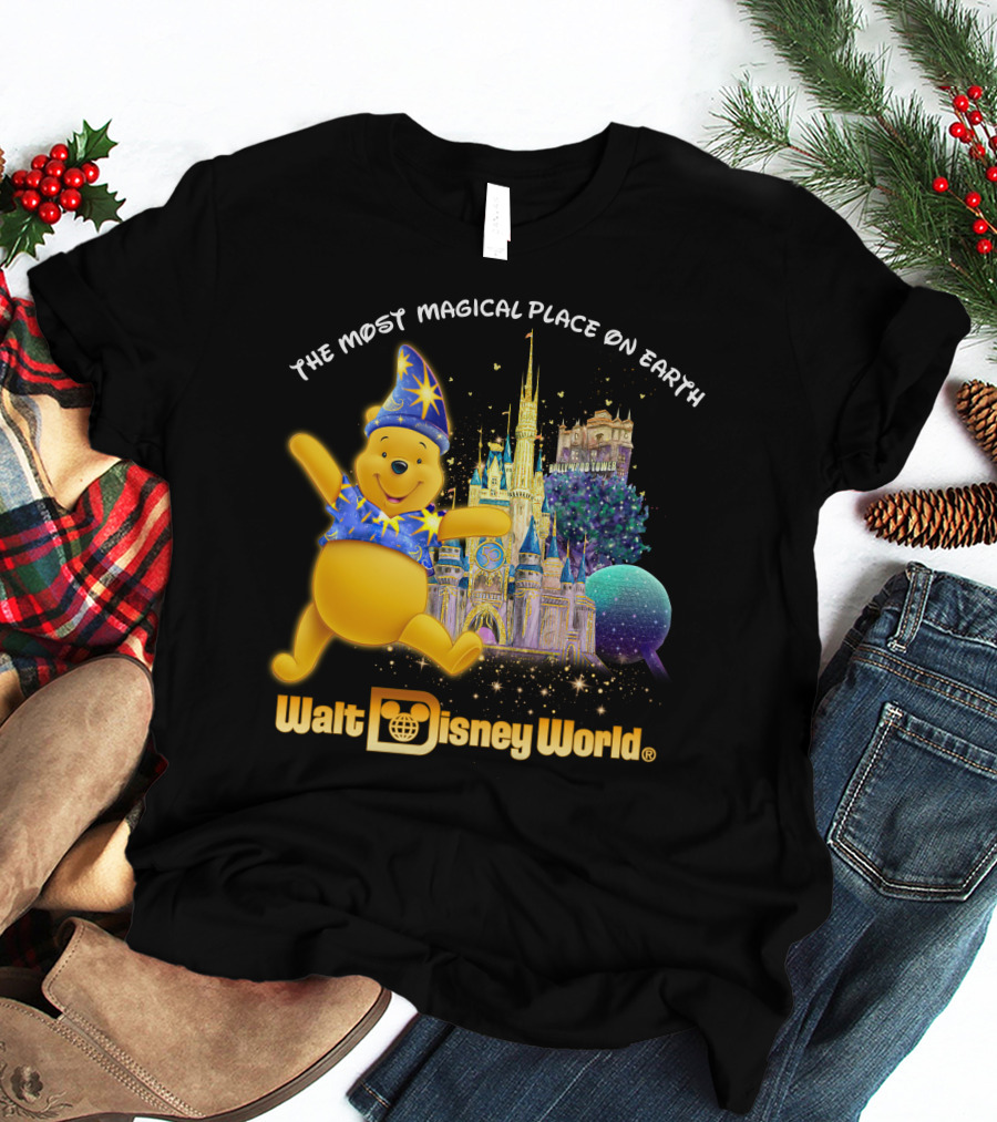Walt Disney World The Most Magical Place On Earth Pooh T-Shirt