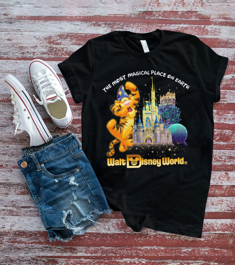 The Most Magical Place On Earth Tigger Walt Disney World T-Shirt