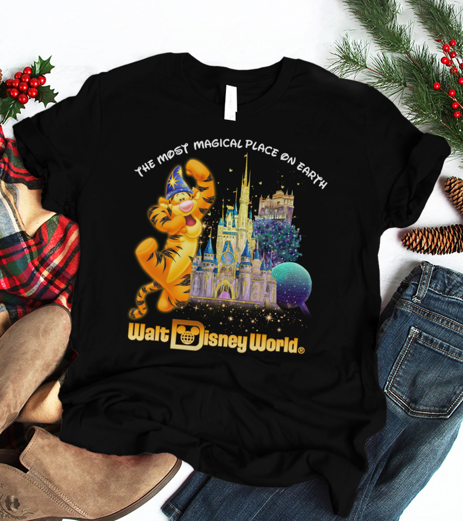 The Most Magical Place On Earth Tigger Walt Disney World T-Shirt