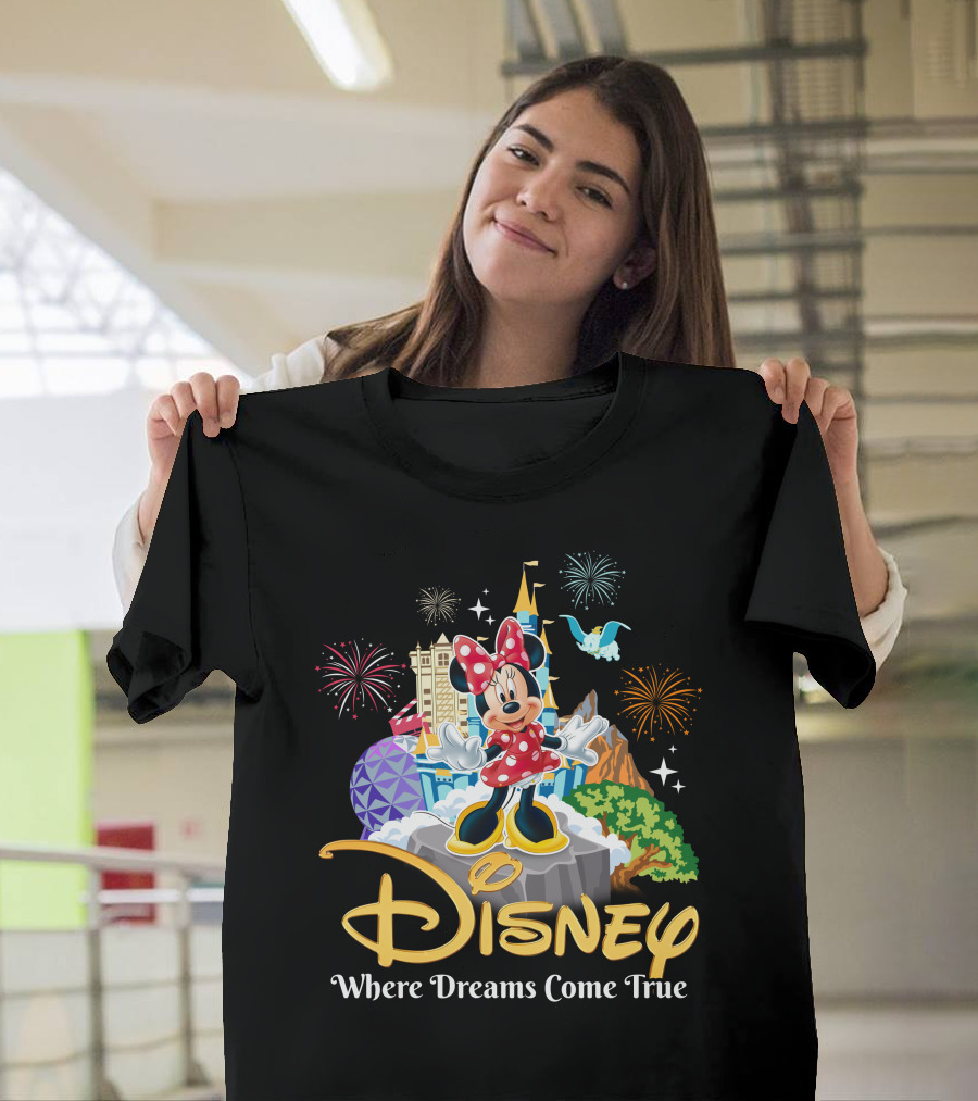 Disney Minnie Where Dreams Come True T-Shirt
