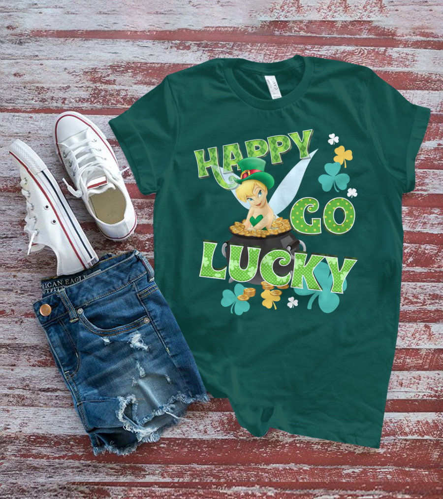 Happy Go Lucky Tinkerbell T-Shirt