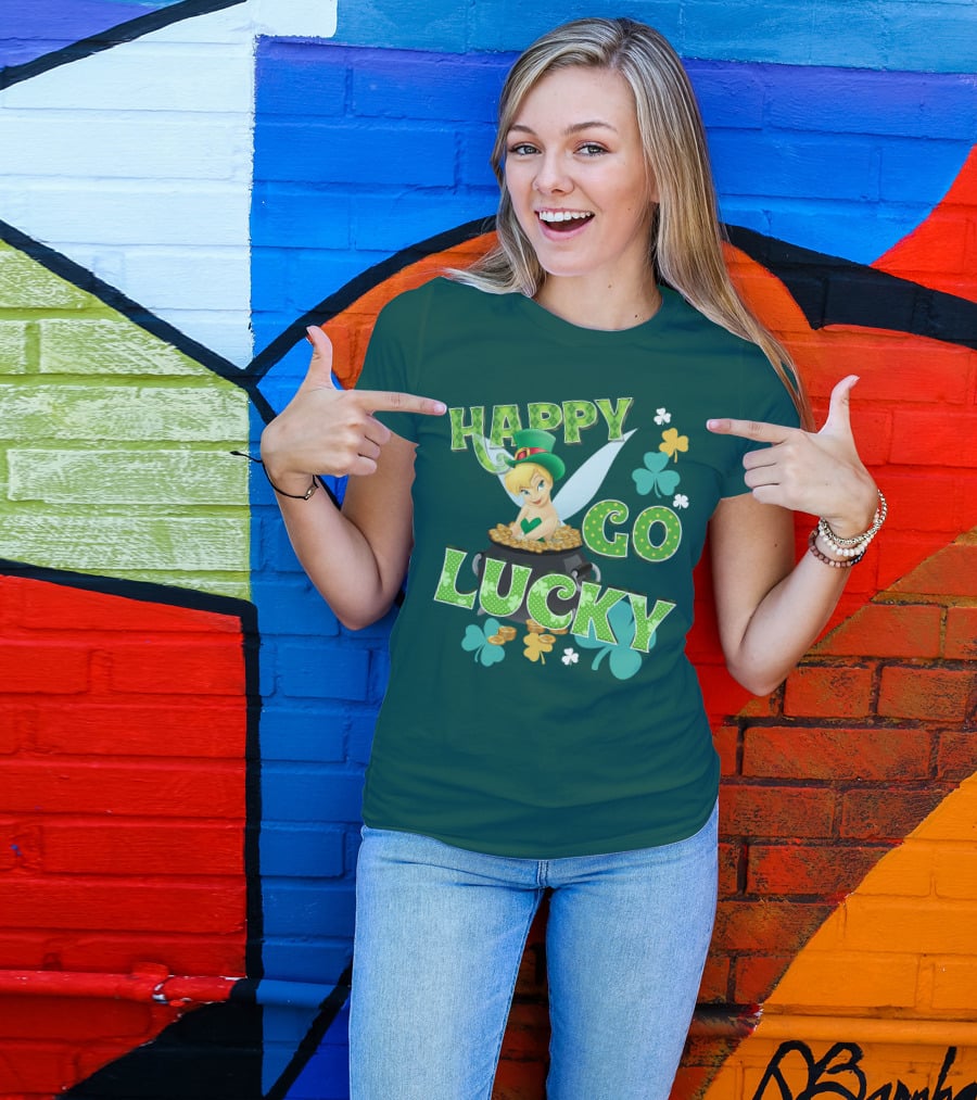 Happy Go Lucky Tinkerbell T-Shirt