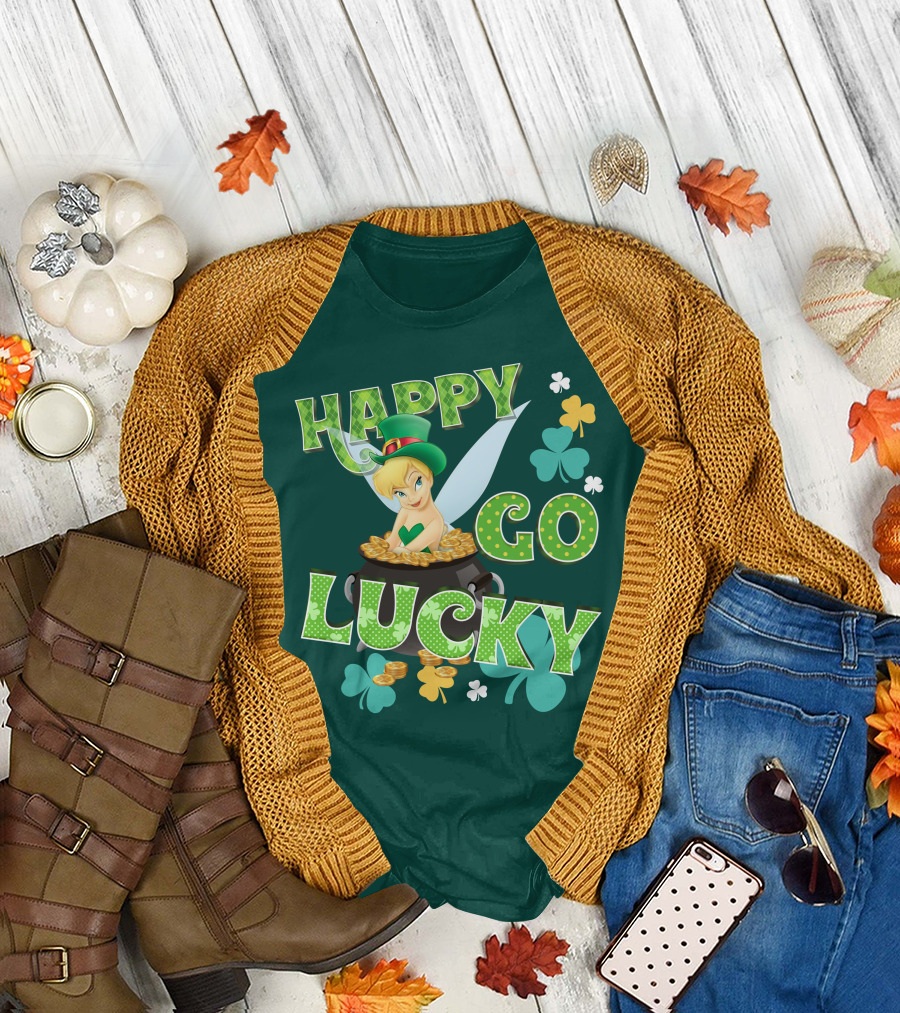 Happy Go Lucky Tinkerbell T-Shirt