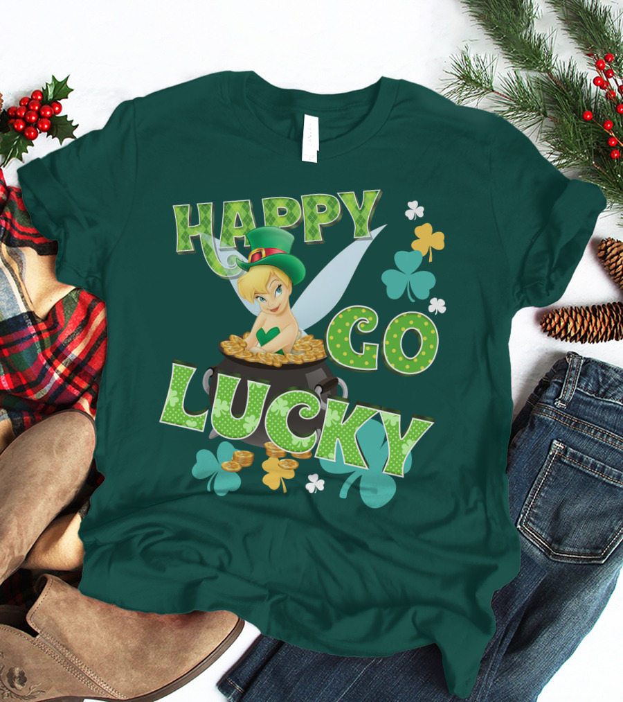 Happy Go Lucky Tinkerbell T-Shirt