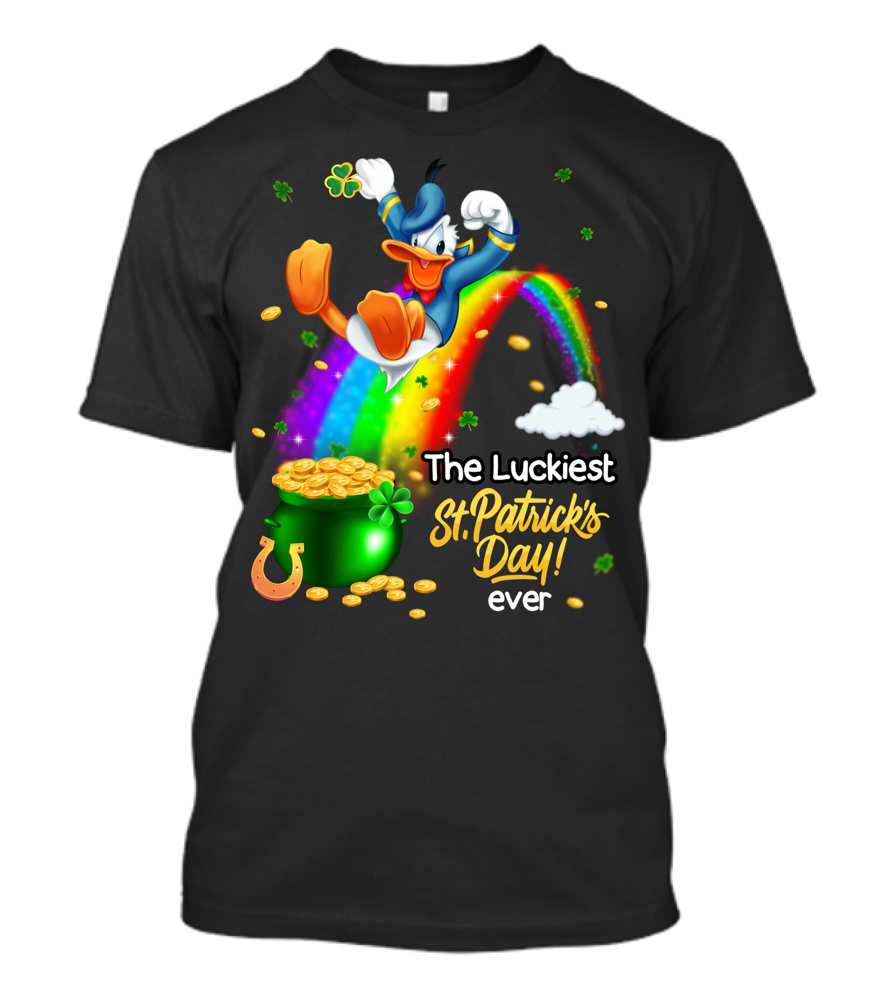 Donald Duck The Luckiest St. Patrick's Day Ever T-Shirt