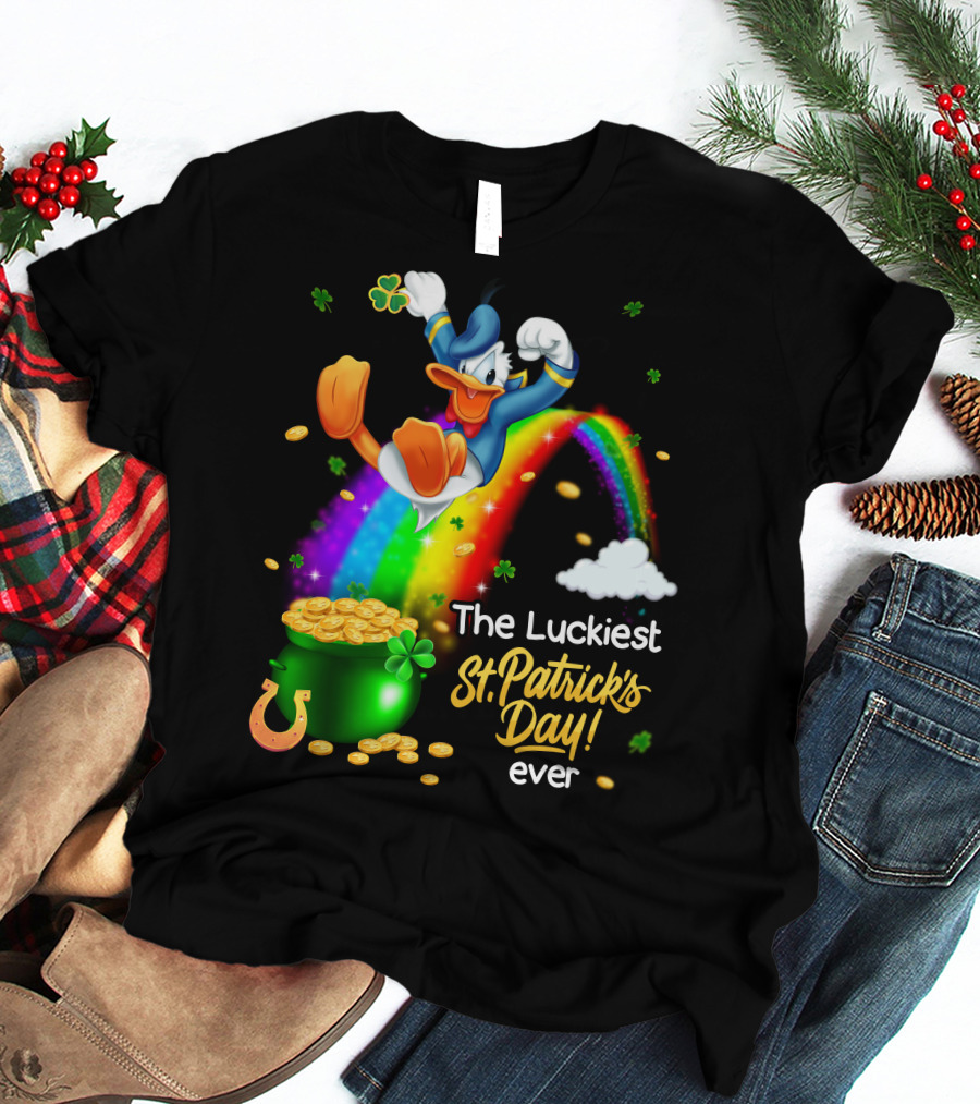 Donald Duck The Luckiest St. Patrick's Day Ever T-Shirt