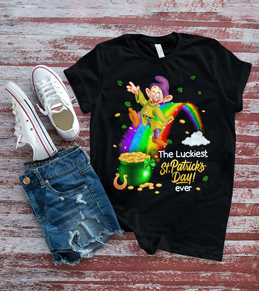 Dopey The Luckiest St. Patrick's Day Ever T-Shirt