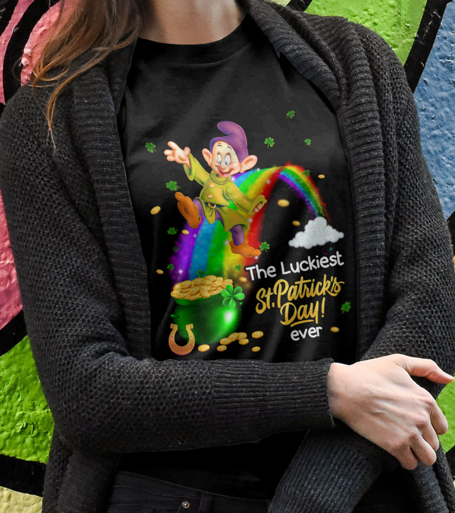 Dopey The Luckiest St. Patrick's Day Ever T-Shirt