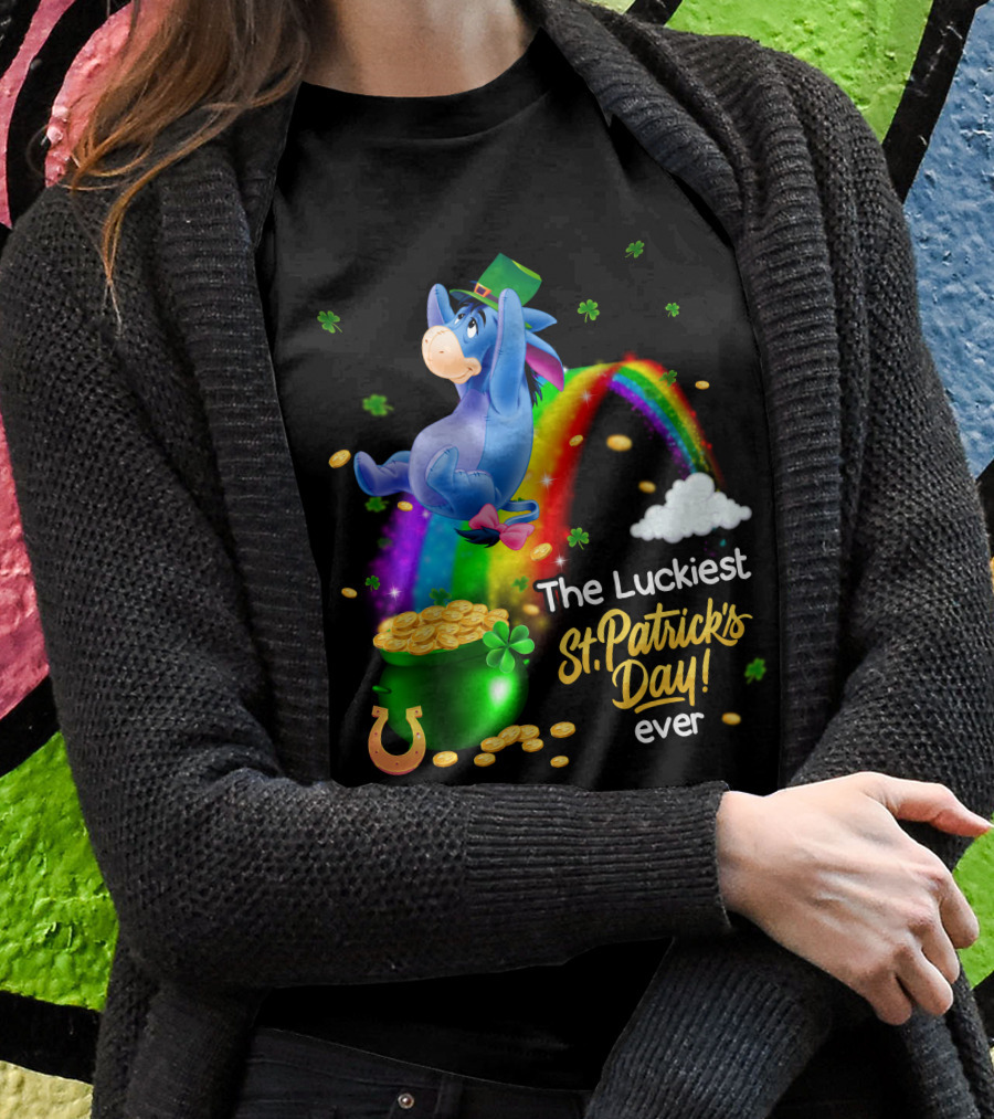 Eeyore The Luckiest St. Patrick's Day Ever T-Shirt