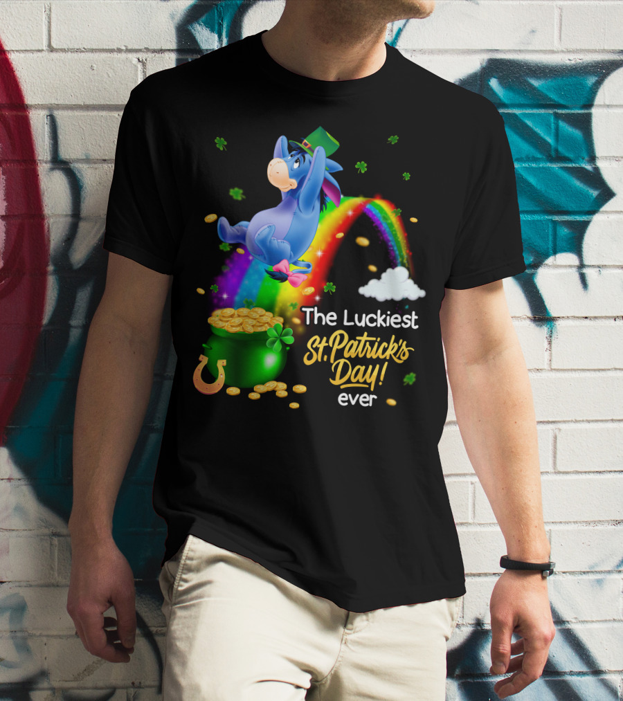 Eeyore The Luckiest St. Patrick's Day Ever T-Shirt