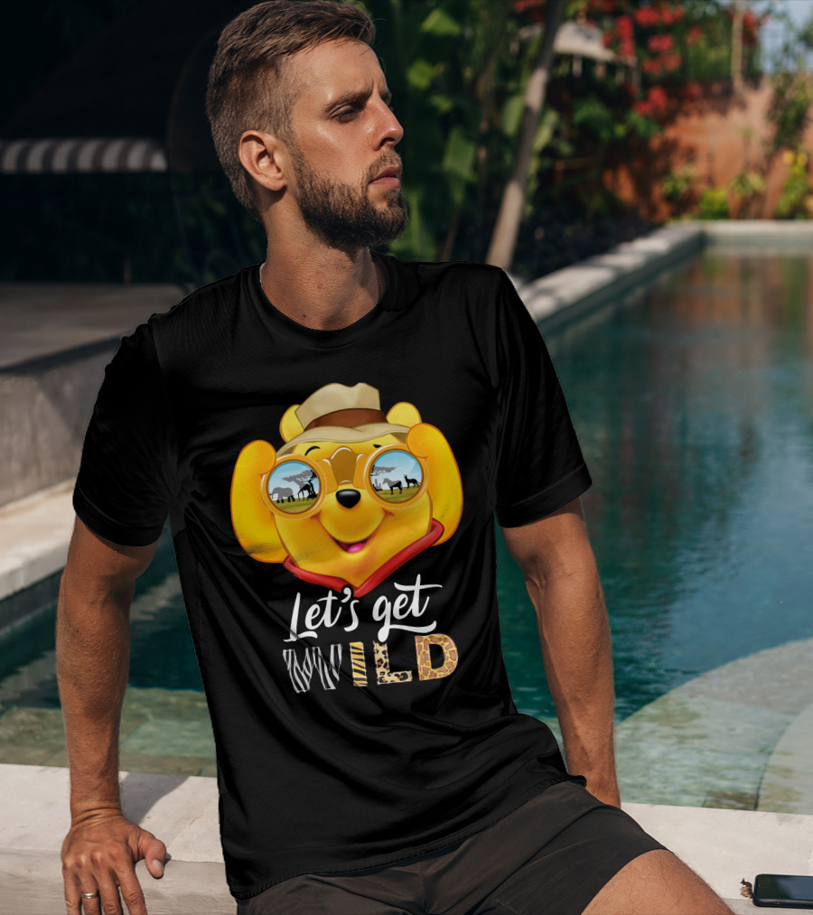 Let's Get Wild Pooh Safari Adventure T-Shirt
