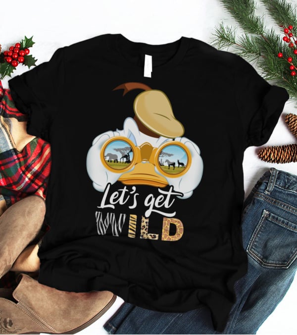 Let's Get Wild Donald Duck Safari Adventure T-Shirt