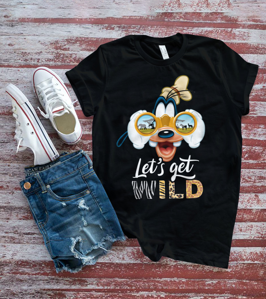 Let's Get Wild Goofy Safari Adventure T-Shirt