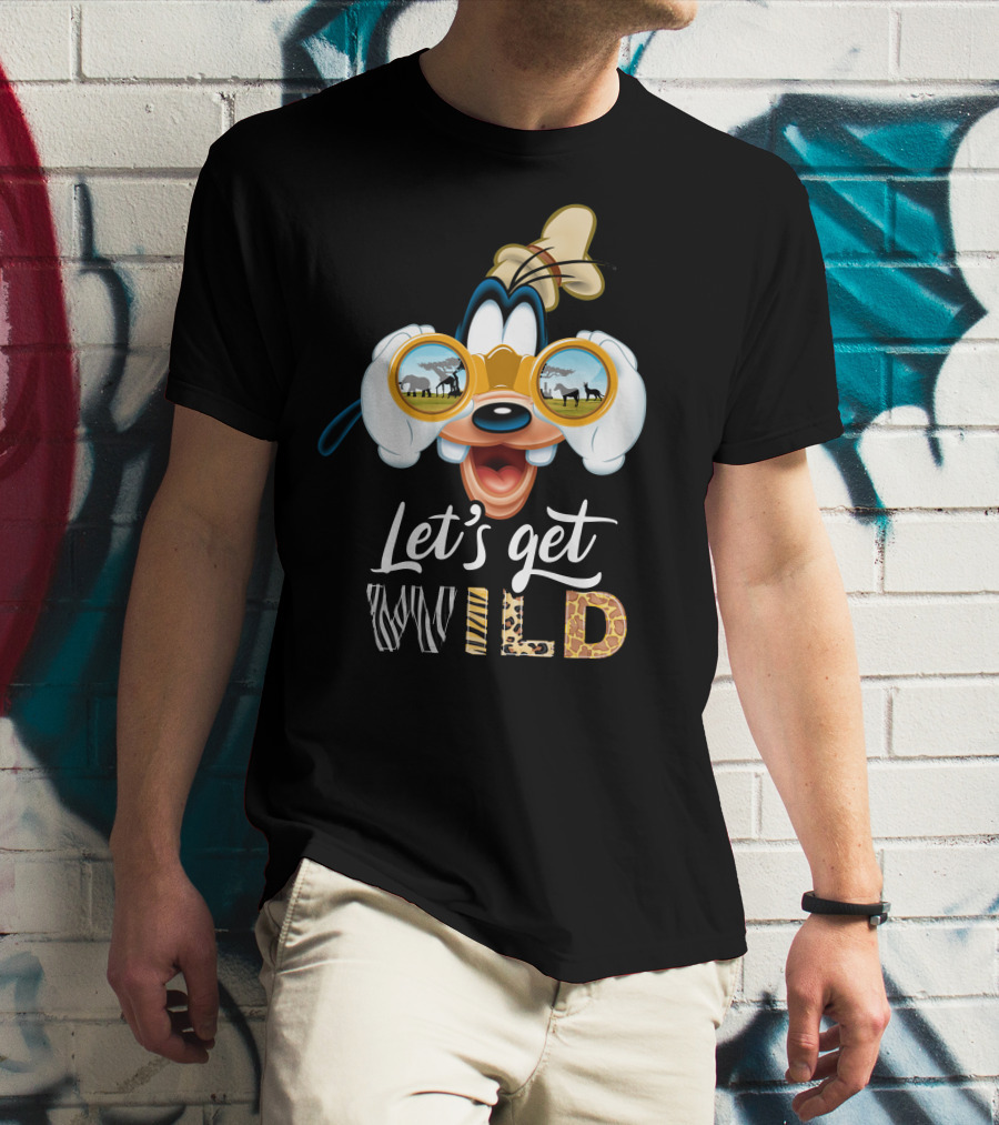 Let's Get Wild Goofy Safari Adventure T-Shirt