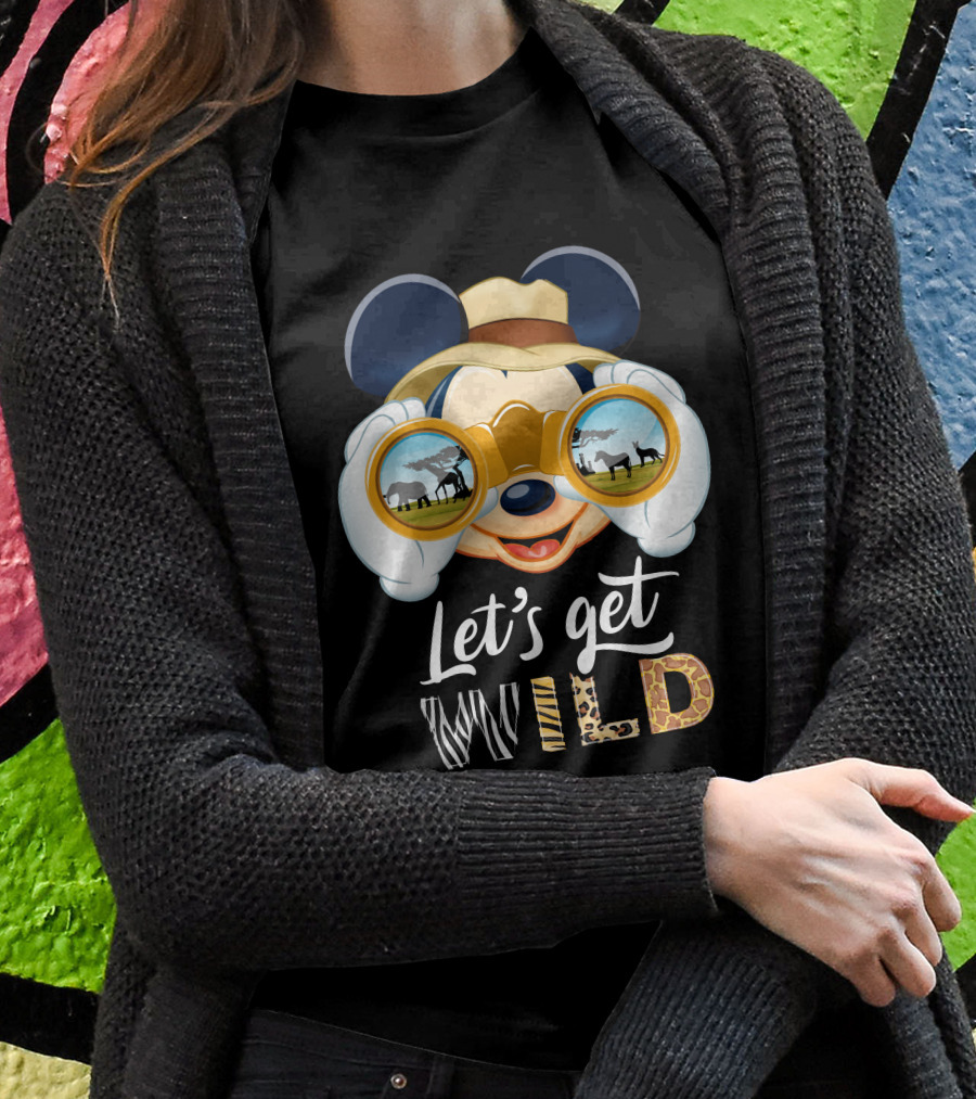 Let's Get Wild Mickey Safari Adventure T-Shirt