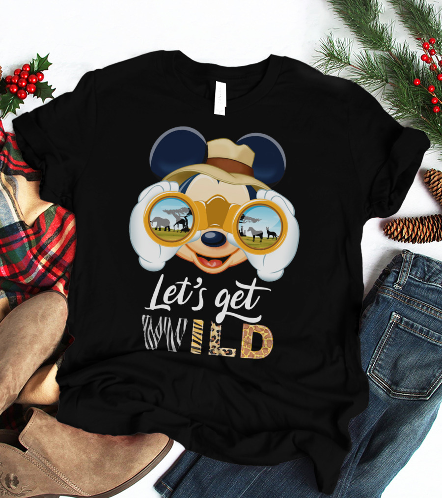 Let's Get Wild Mickey Safari Adventure T-Shirt