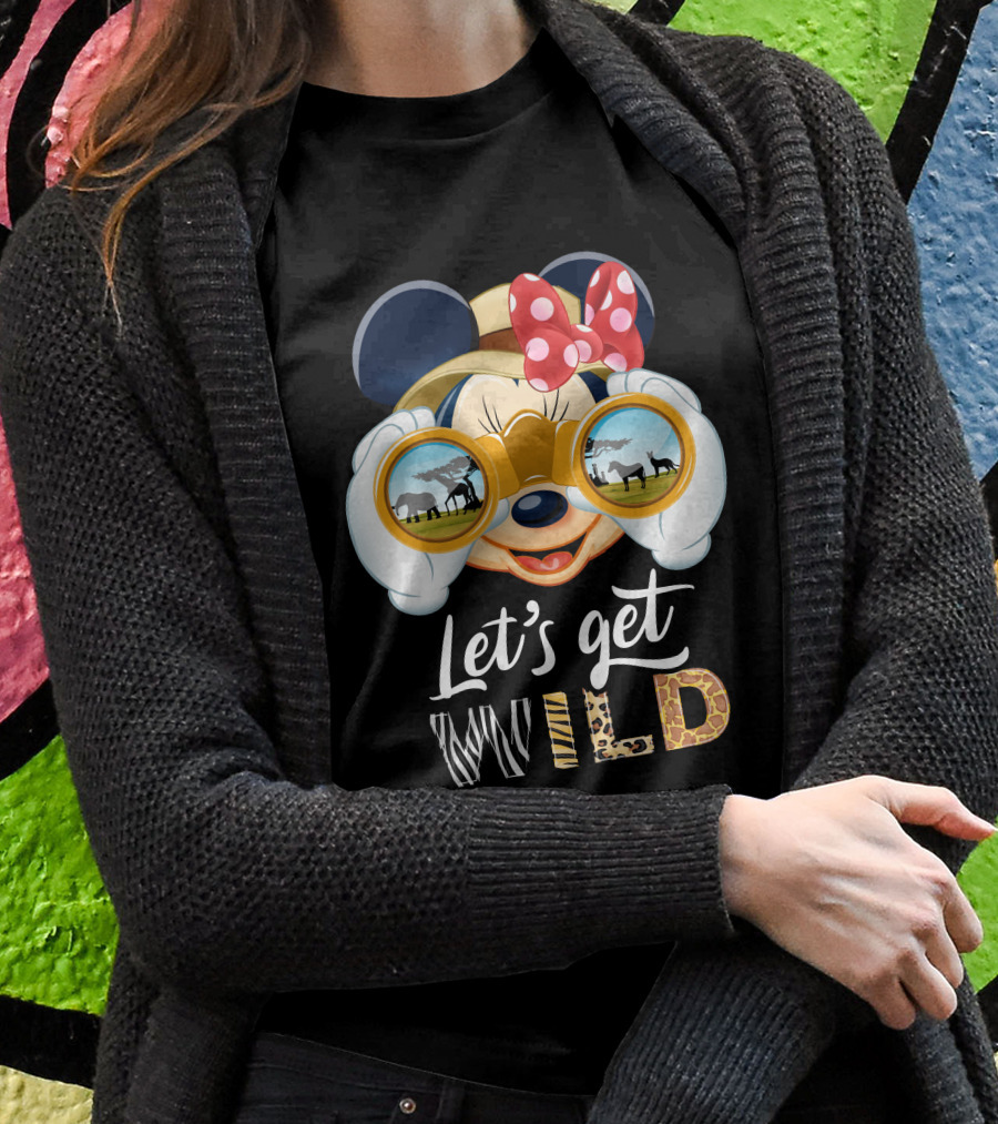 Minnie Let's Get Wild Safari Adventure T-Shirt