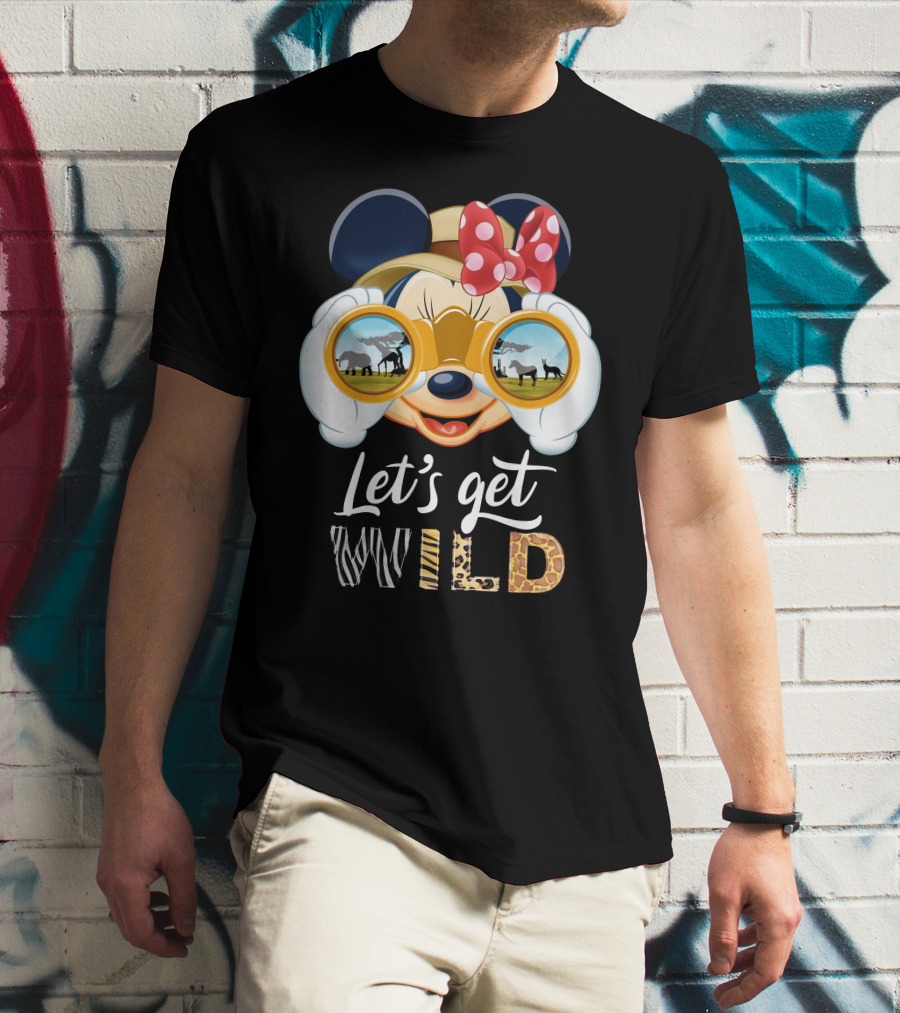 Minnie Let's Get Wild Safari Adventure T-Shirt
