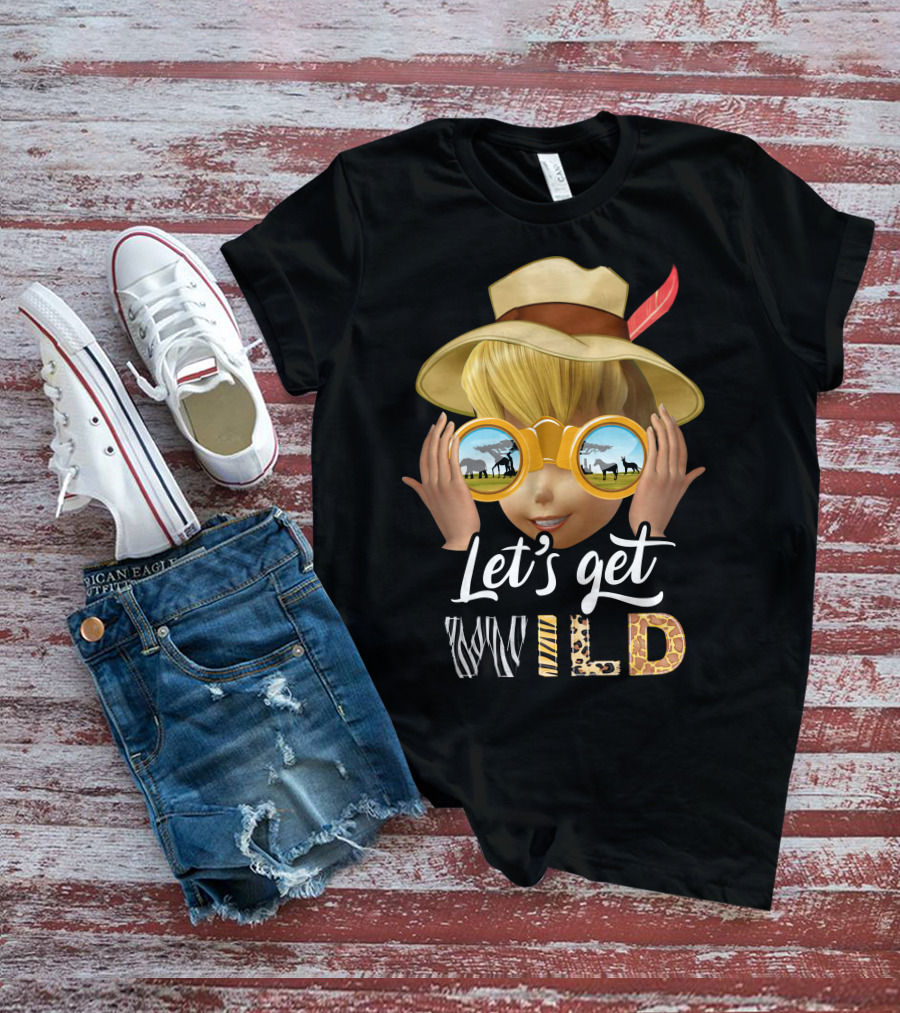 Let's Get Wild Safari Adventure Tinkerbell T-Shirt
