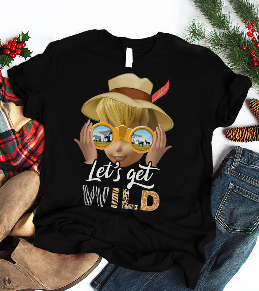 Let's Get Wild Safari Adventure Tinkerbell T-Shirt