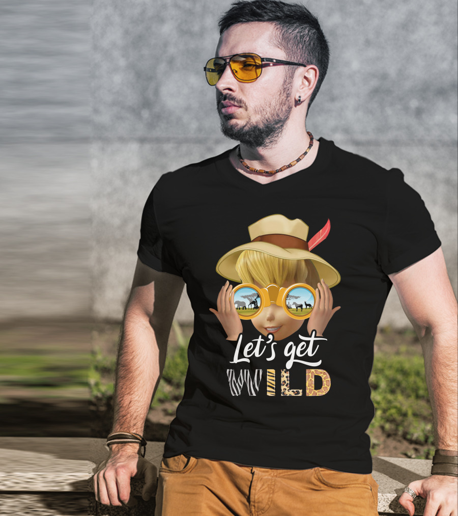 Let's Get Wild Safari Adventure Tinkerbell T-Shirt