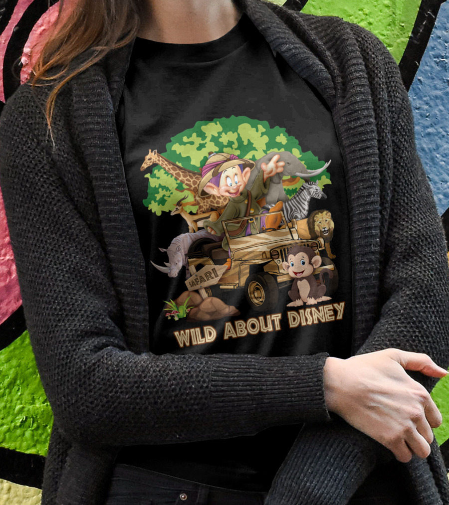 Wild About Disney Dopey Safari Adventure T-Shirt