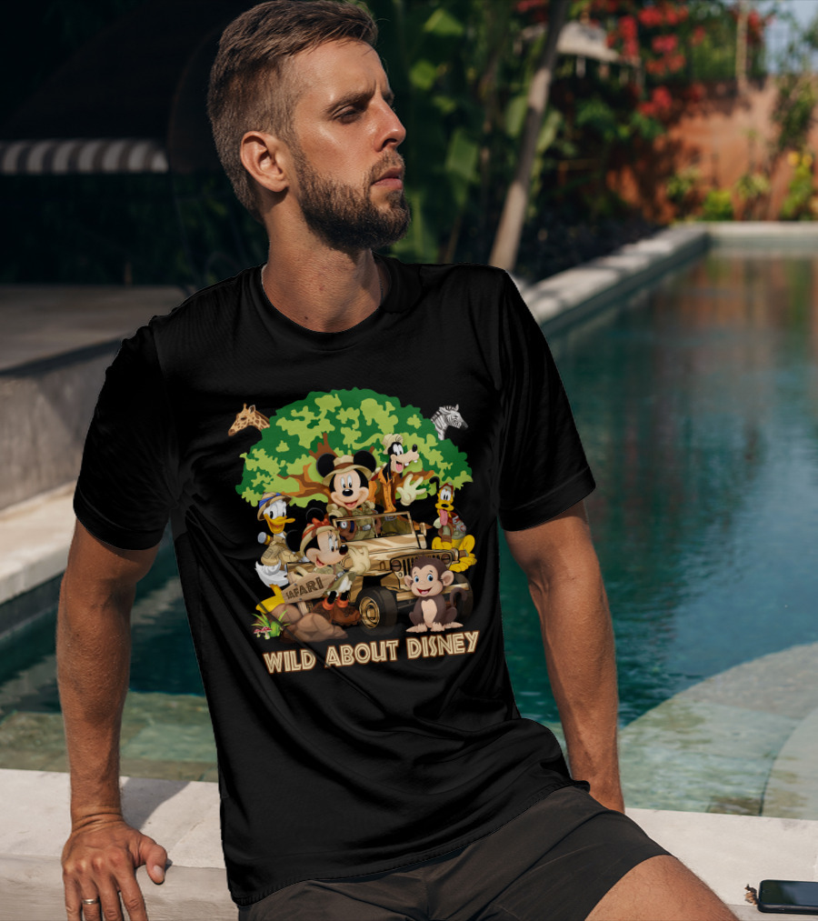 Wild About Disney Safari Mickey And Friends T-Shirt