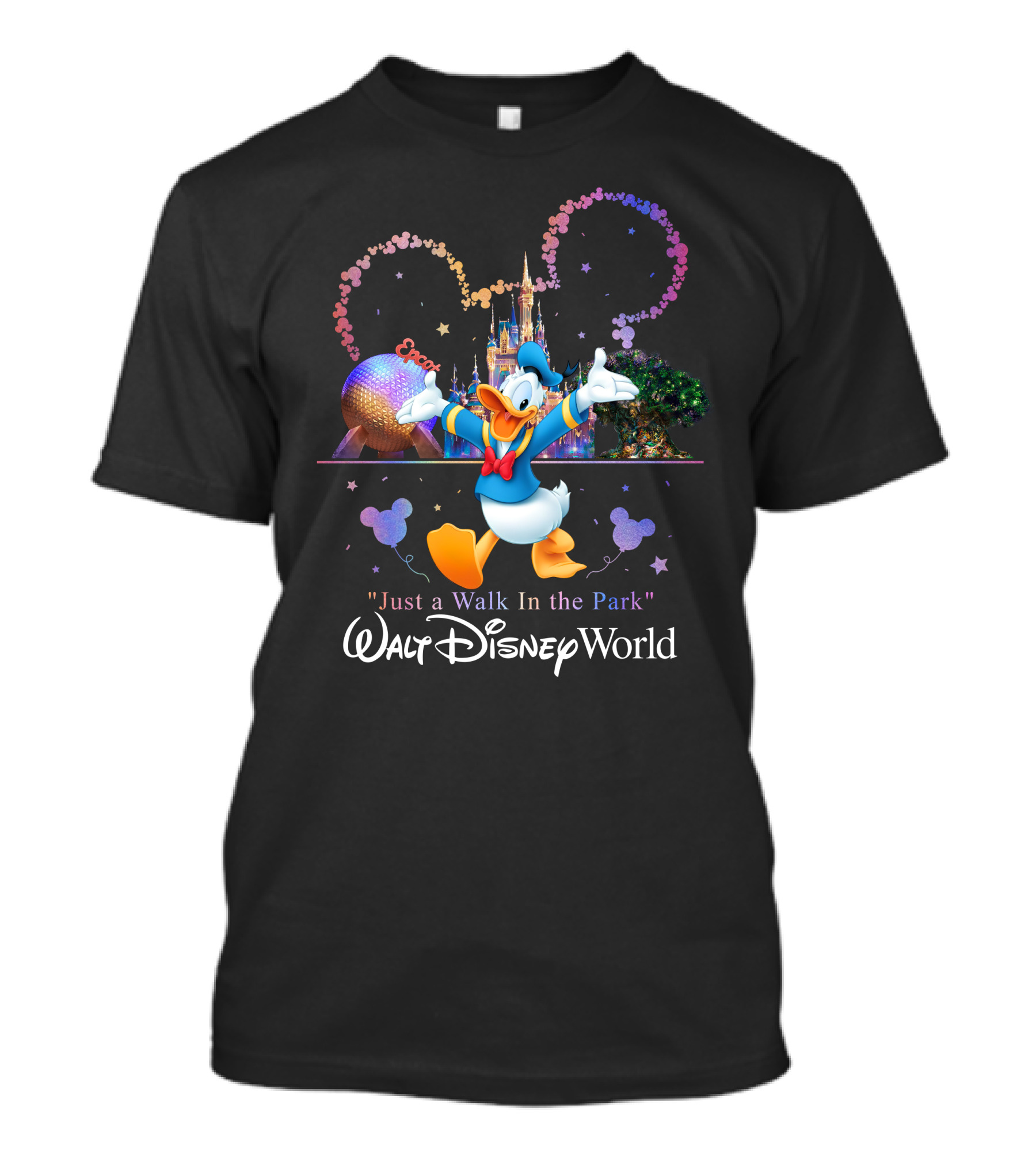Walt Disney World Donald Duck Just A Walk In The Park T-Shirt