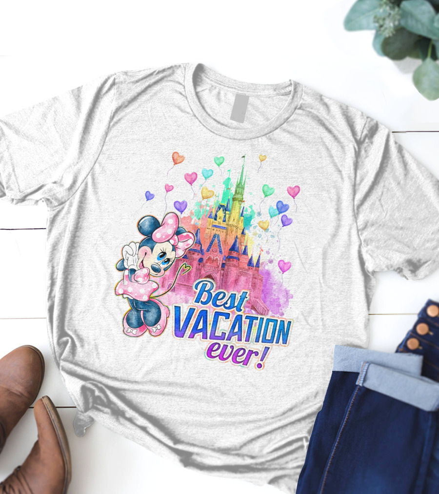 Best Vacation Ever Minnie T-Shirt