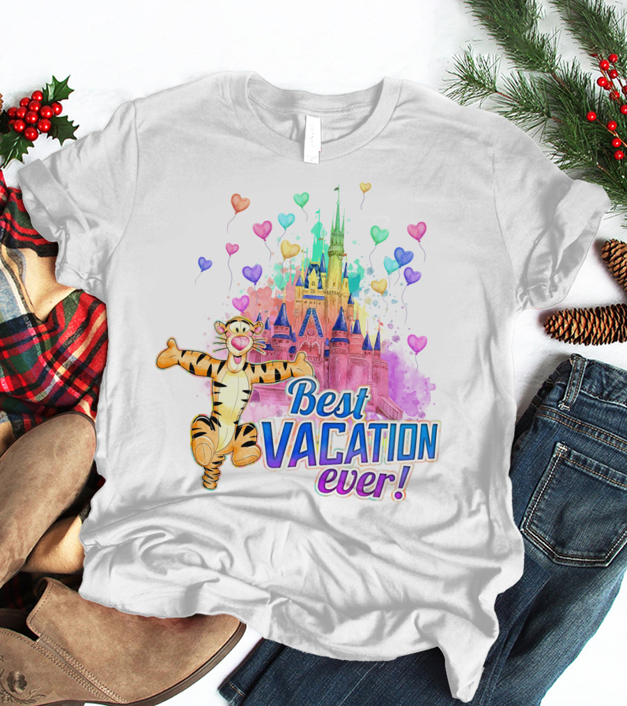 Best Vacation Ever Tigger Disneyland T-Shirt