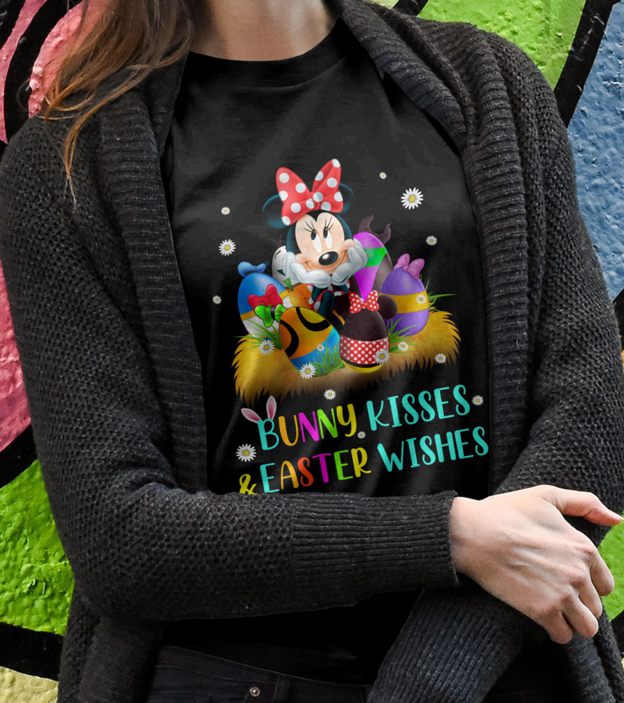 Minnie Bunny Kisses & Easter Wishes T-Shirt
