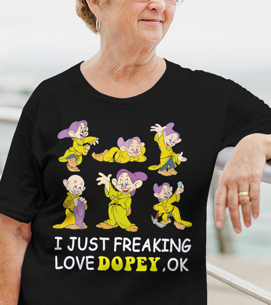 I Just Freaking Love Disney Dopey Ok T-Shirt